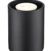 Small Modern Black LED Floor / Table Lamp Uplighter - No Bulb