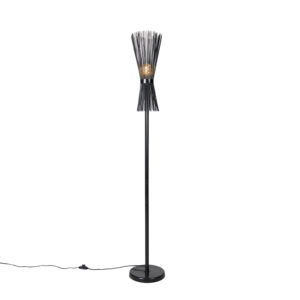 Art Deco floor lamp black – Broom