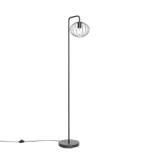 Design floor lamp black 23 cm - Margarita