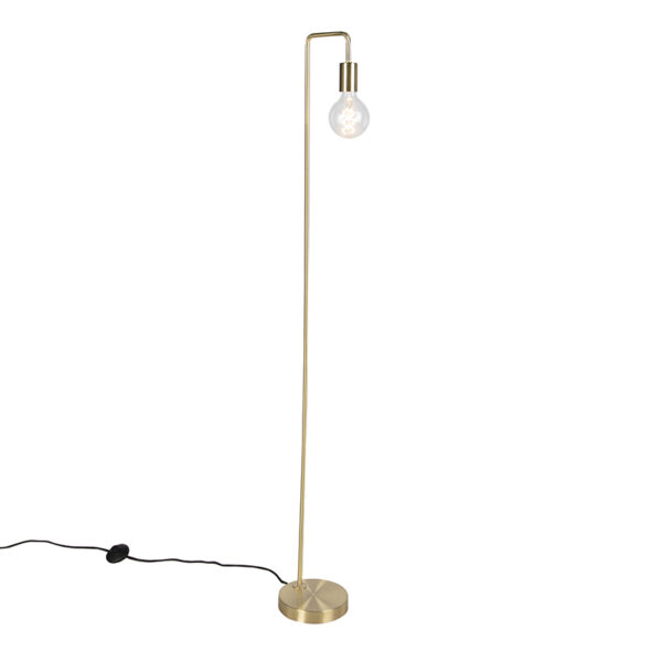 Modern Floor Lamp Brass - Facil