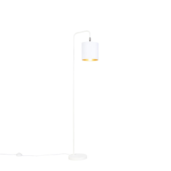 Modern Floor Lamp White - Lofty