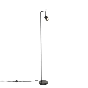 Modern floor lamp black adjustable – Java