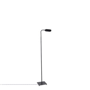 Modern floor lamp black incl. LED 4-step dimmable – Botot