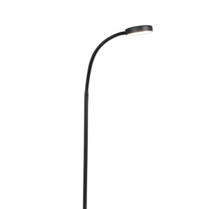 Modern floor lamp black incl. LED – Trax