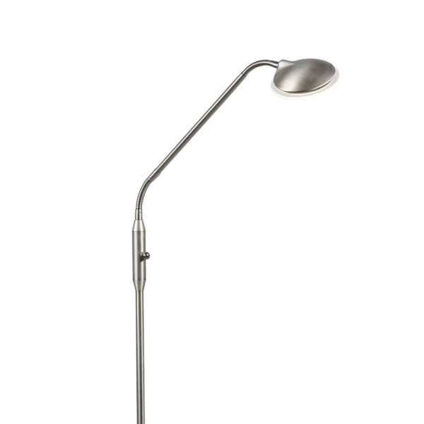 Modern floor lamp steel incl. LED - Eva 1