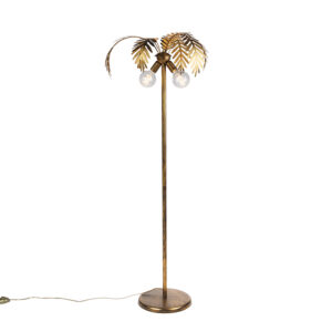Vintage Floor Lamp 2 Gold – Botanica