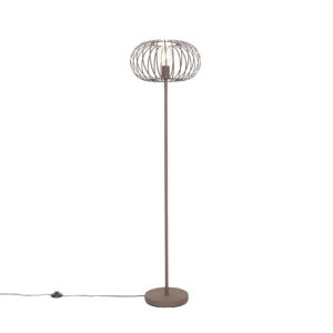 Design floor lamp rust brown – Johanna
