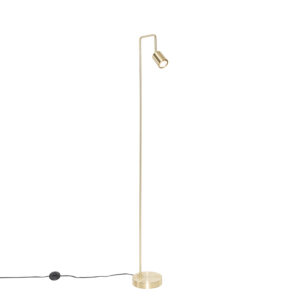 Modern floor lamp brass adjustable – Java
