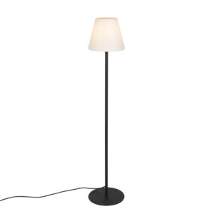 Modern Outdoor Floor Lamp Black – Virginia