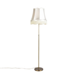 Floor Lamp Bronze with 45cm Cream Granny Shade – Parte