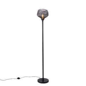 Design floor lamp black 26 cm – Sarella