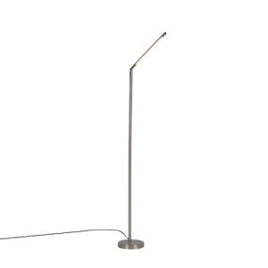 Modern floor lamp steel incl. LED – Berdien