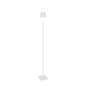 Outdoor floor lamp white incl. LED with touch dimmer rechargeable – Jackson