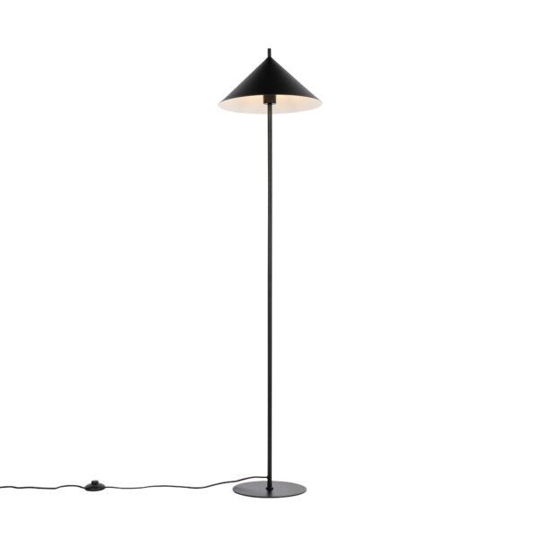 Design floor lamp black - Triangolo