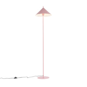 Designer floor lamp pink – Triangolo