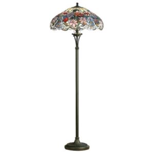 Interiors 1900 64323 Sullivan Tiffany Floor Lamp: Height – 1600mm