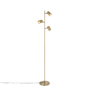 Modern floor lamp bronze 3-light – Jeana