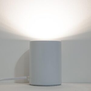 Small Modern White LED Floor / Table Lamp Uplighter