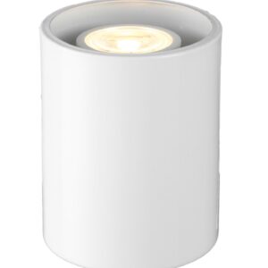 Small Modern White LED Floor / Table Lamp Uplighter – No Bulb