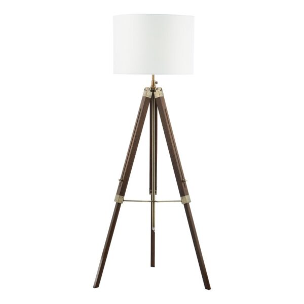 Dar EAS4947 + PYR182 Easel Tripod Floor Lamp with Shade